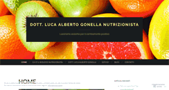 Desktop Screenshot of ilnutrizionista.org